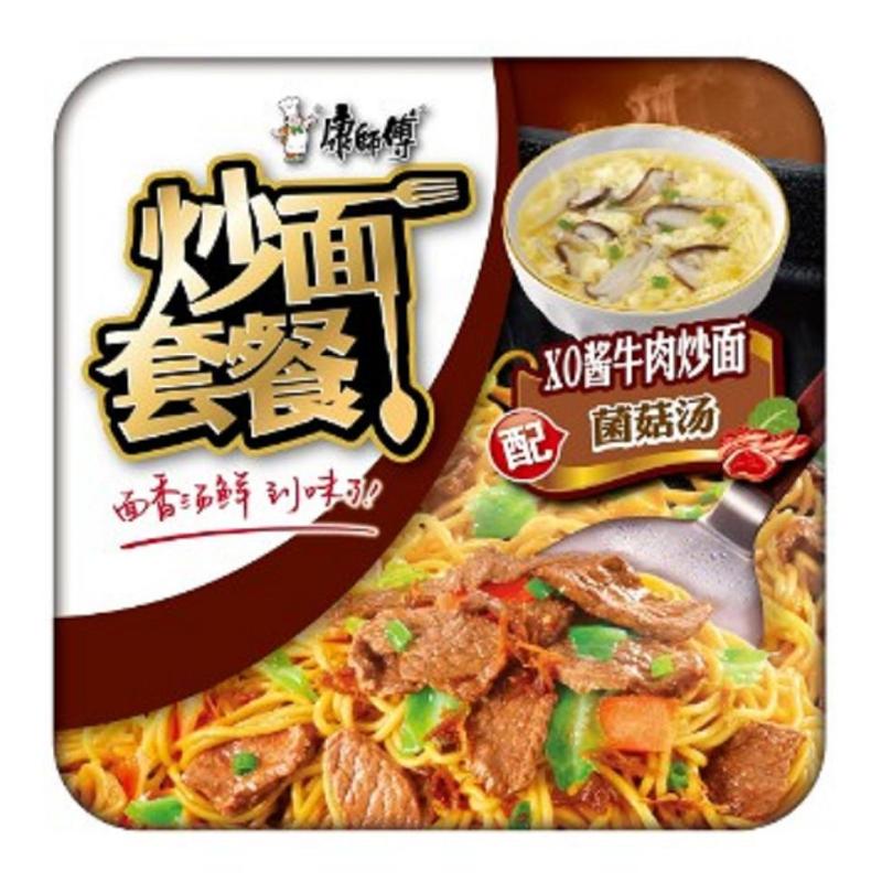 康师傅炒面套餐xo酱牛肉炒面124g