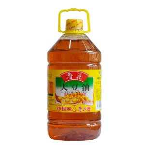 鲁花大豆油5L 食用油 粮油 礼品 家用炒菜 植物油 营养健康轻食 送礼佳品 香浓味美 团购 纯正