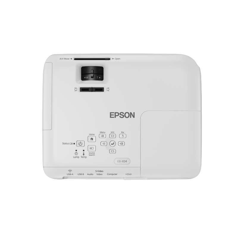 爱普生(epson) cb-x04 商务办公会议家用高清投影机 投影仪(2800流明