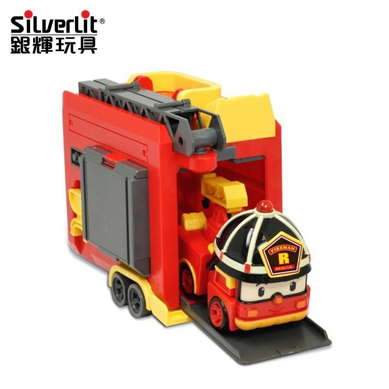 silverlit 银辉儿童玩具 POLI珀利罗伊便携式消防