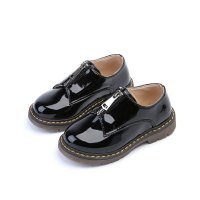 萌穗儿童皮鞋和春秋冬季新款童鞋加绒加毛男童