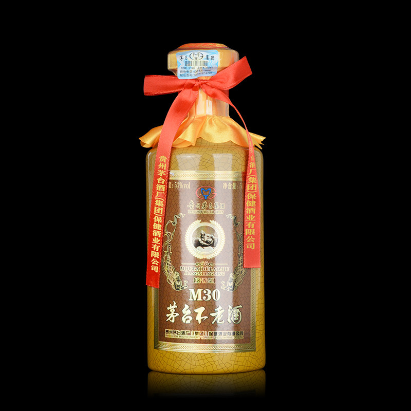 茅台酱香型53度茅台不老酒m30单瓶500ml*1