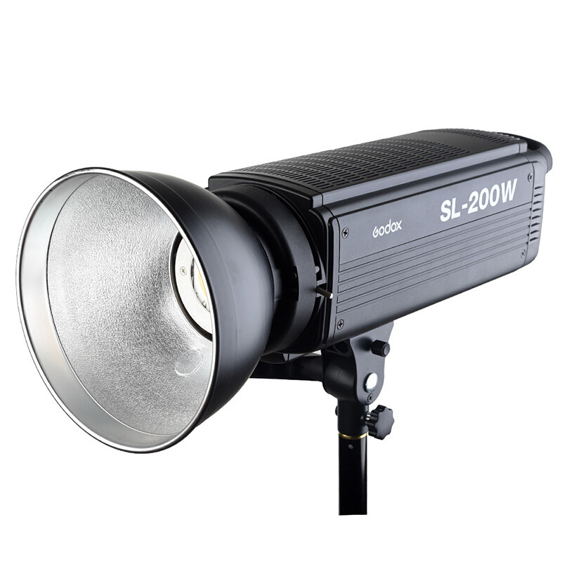 神牛(godox)sl-200w led摄影灯白光摄像灯 视频录制灯常亮灯儿童摄影