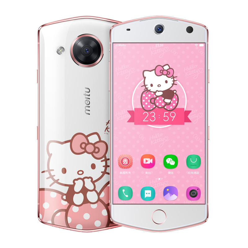 美图m8 (mp1603)hellokitty 月光白 64g