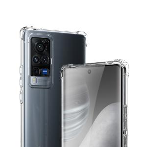 ESCASE vivo x60手机壳x60Pro保护套x60pro+ 5G版气囊全包防摔男女通用ES-iP9系列透白