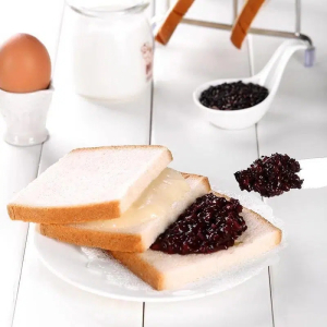 苏宁宜品紫米面包 多规格可选 奶酪夹心吐司 黑米紫薯面包糕点心零食 紫米面包4个装 个
