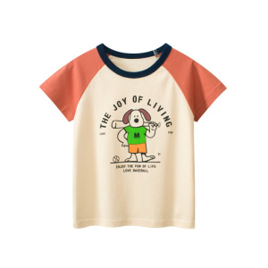 跨境童装货源儿童夏季新款男宝宝衣服 短袖T恤