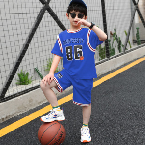 儿童篮球服夏装套装中大童男女球服儿童训练运动服吸汗篮球衣