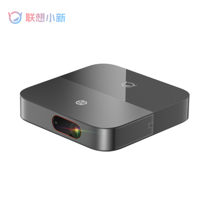 联想智能投影仪 小新520 投影机 轻薄旗舰 投影仪家用(激光无感对焦 HDMI 2.1低延迟 全自动梯形校正)午夜黑巧