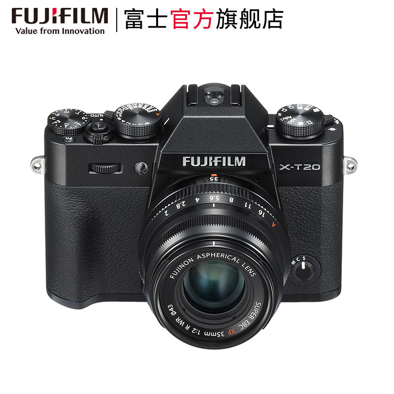 【官方旗舰店】富士/fujifilmx-t20(35mm f2.0)黑 xt
