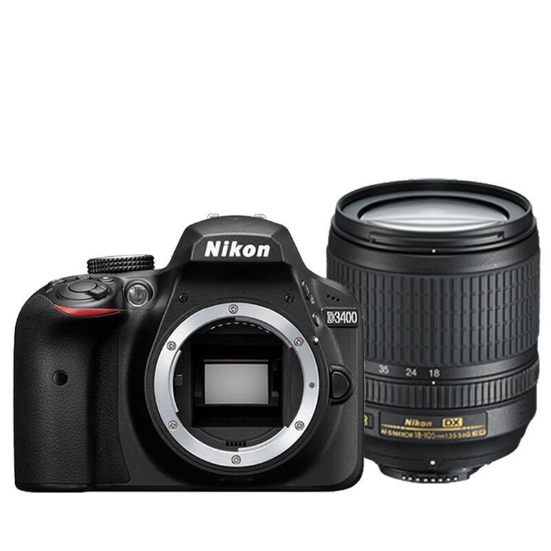 尼康(Nikon) D3400单反相机套机 尼康18-105 f