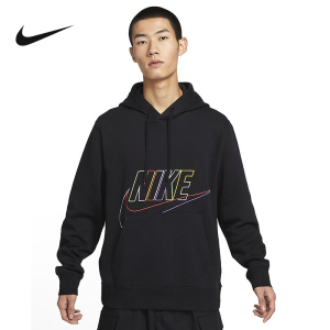Nike耐克卫衣男款2023春季新款运动服训练休闲连帽套衫DX0542-010