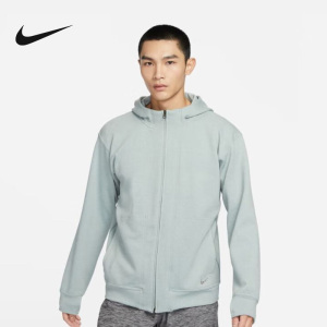 Nike耐克男装2023春季新款防风针织连帽运动外套夹克服DQ4877-330