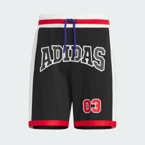 adidas阿迪达斯篮球运动短裤男女同款梭织速干网眼布五分裤JD6398