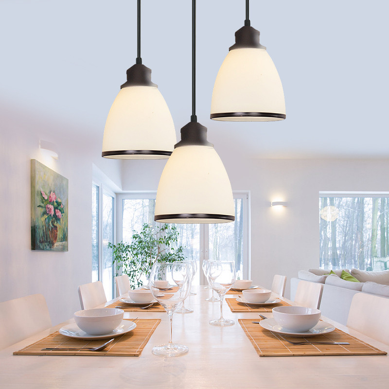 首度(sdhouseware)led现代简约吊灯餐厅灯三头单头楼梯个性创意灯具