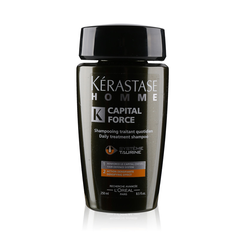 进口正品卡诗kerastase男士纤细洗发水250ml