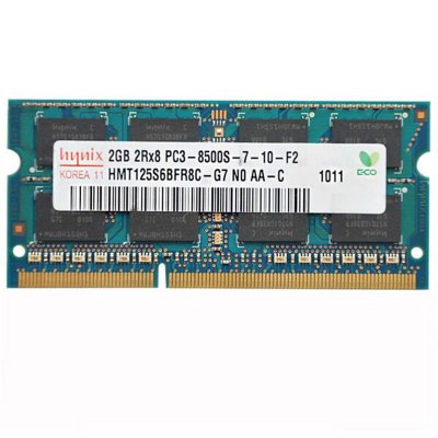 现代(HYUNDAI) 海力士 2G DDR3 1066 /1067笔记本内存条 PC3-8500S