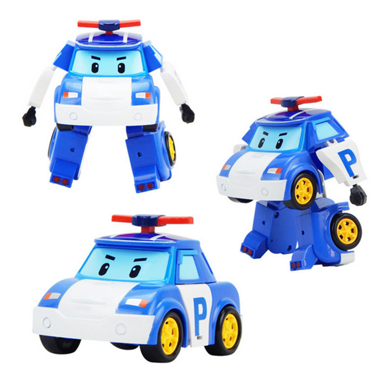 速翔玩具变形警车变身消防车益智变形机器人套装交通安全儿童玩具车
