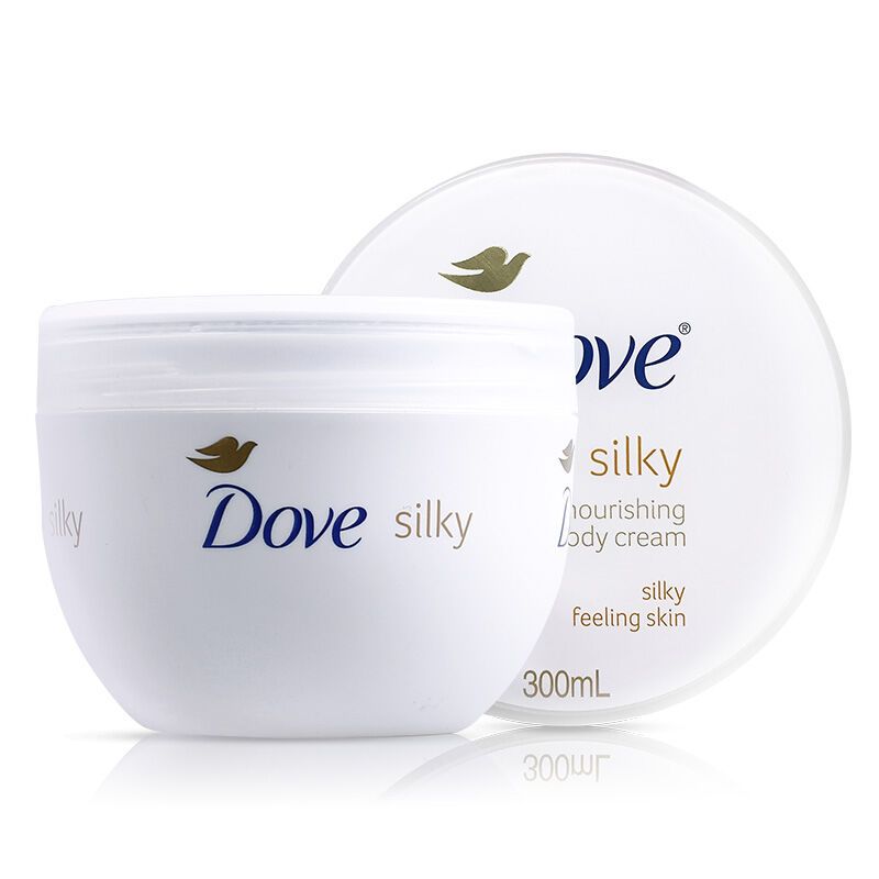 【两瓶装】多芬dove silky 丝质柔滑水润身体乳霜润肤乳露300ml【香港