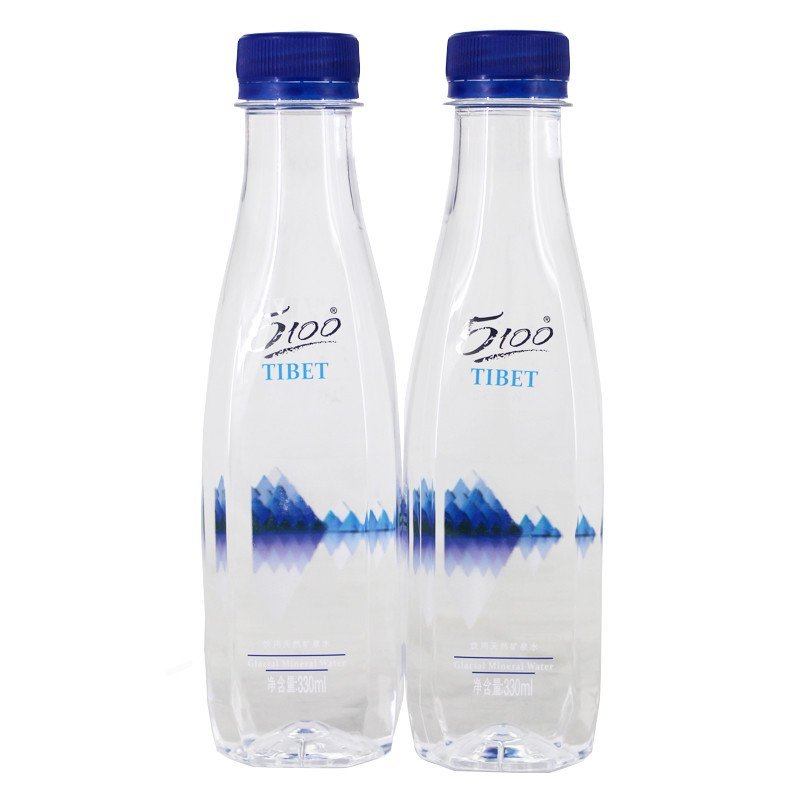 5100 西藏冰川 矿泉水 钻石系列 330ml*24/瓶 水 饮料 饮用水
