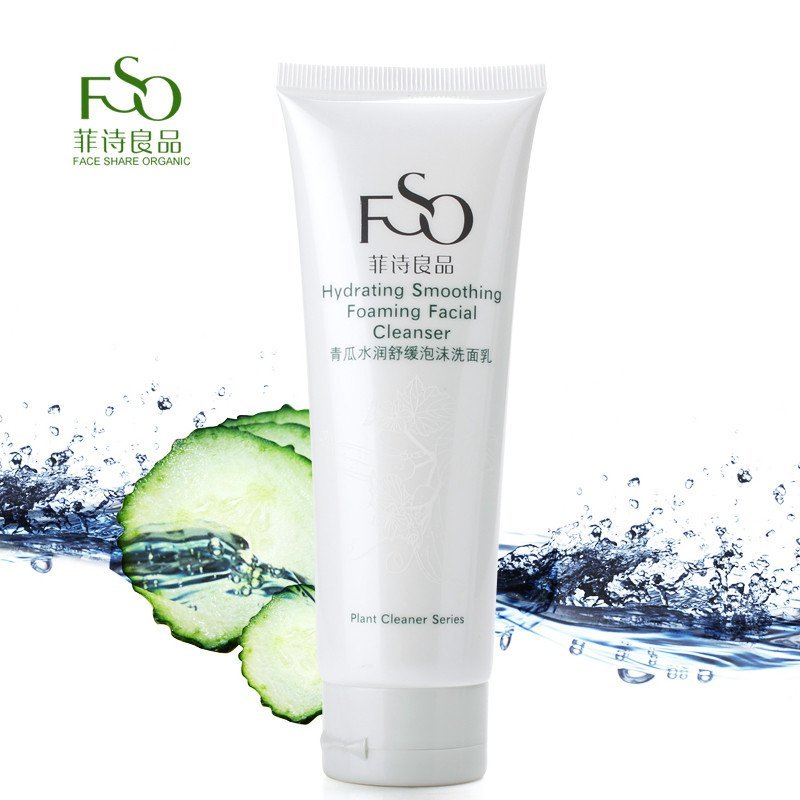 菲诗良品 青瓜水润舒缓泡沫洗面乳