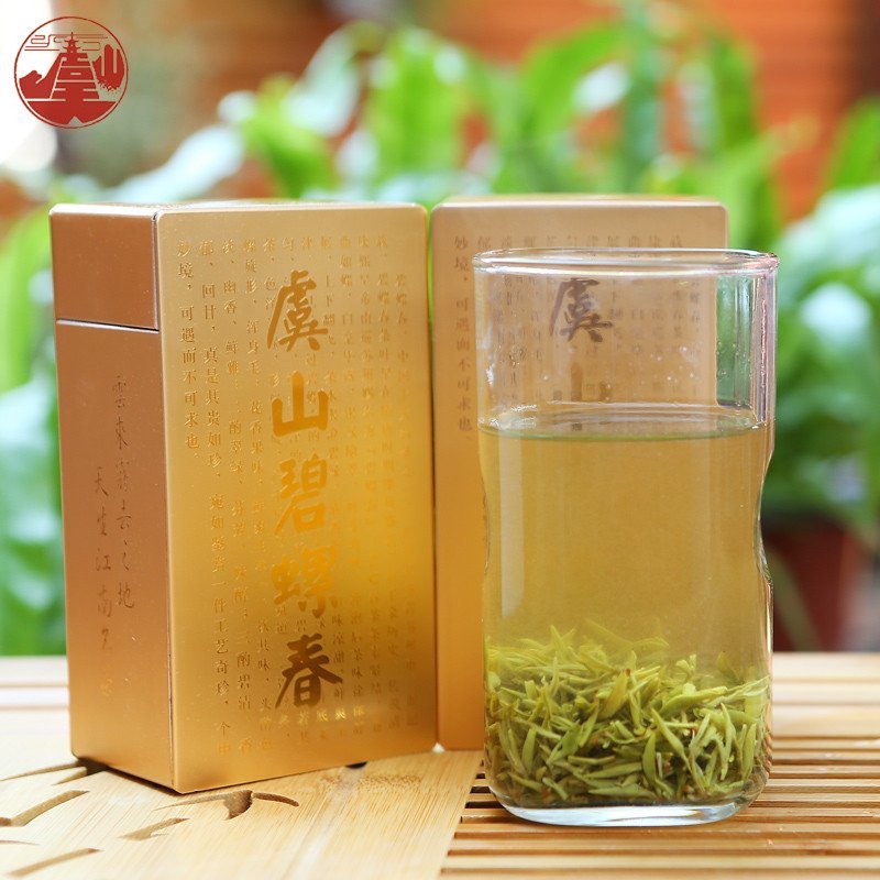 虞山绿茶 虞山绿茶 碧螺春新鲜茶叶100g金罐礼盒包装【价格 图片 品牌