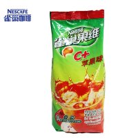 雀巢橙c味果珍粉冲饮1000g 甜橙味果汁粉果维固体饮料粉冲剂 苹果