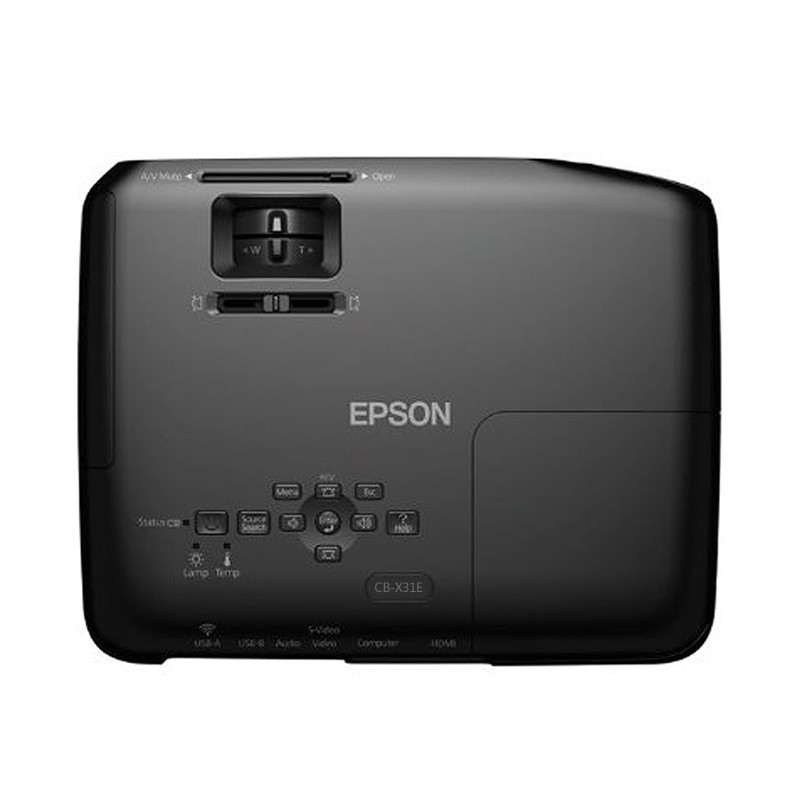 爱普生epson cb-x31e投影仪家用高清1080p办公商务会议智能无线投影机