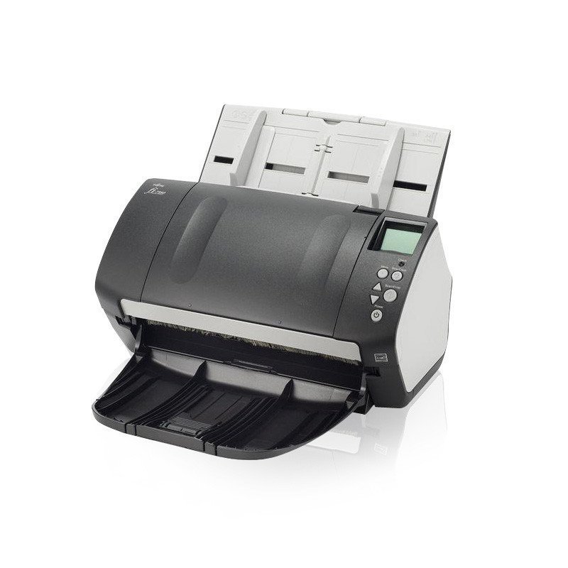 富士通(fujitsu)fi-7180扫描仪a4高速双面自动进纸企业办公合同文件