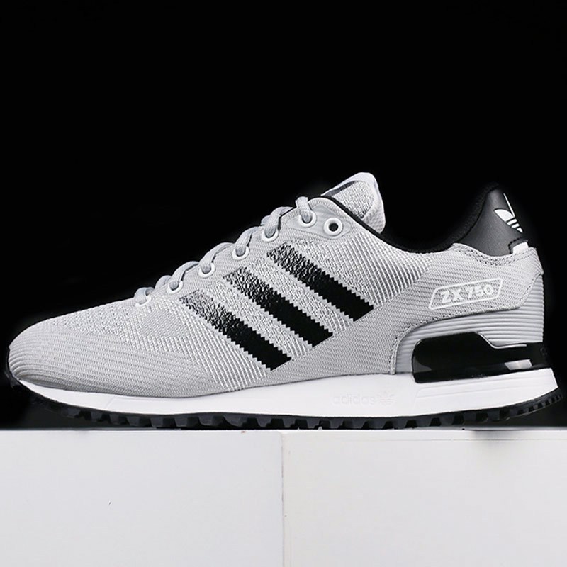 阿迪达斯zx750男鞋三叶草2016夏季透气网面经典跑步休闲鞋s79198