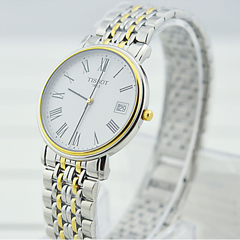 天梭tissot 经典系列 石英男表 t52.2.481.13 原装正品