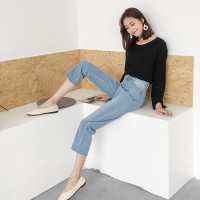 蔚缇(Weiti)NRJ-E317-B-U816-30女士牛仔裤和