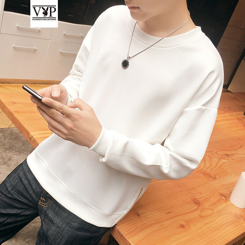 花花公子贵宾2016卫衣男秋冬新款男士运动外