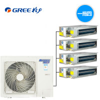 格力(gree) 4匹 变频 多联机中央空调一拖四 gmv-h112wl/a