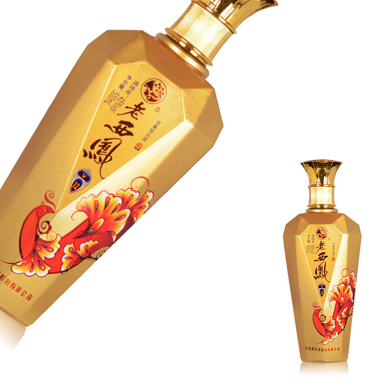 西凤酒(xifeng)国产浓香型白酒45度老西凤v12整箱装500ml*6