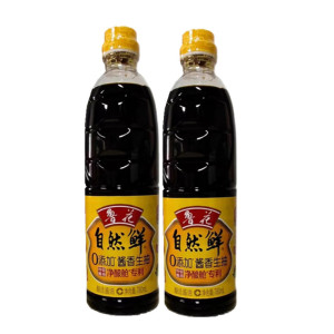 鲁花 自然鲜 零添加 酱香生抽 780ml 小瓶 特级酱油 酿造酱油