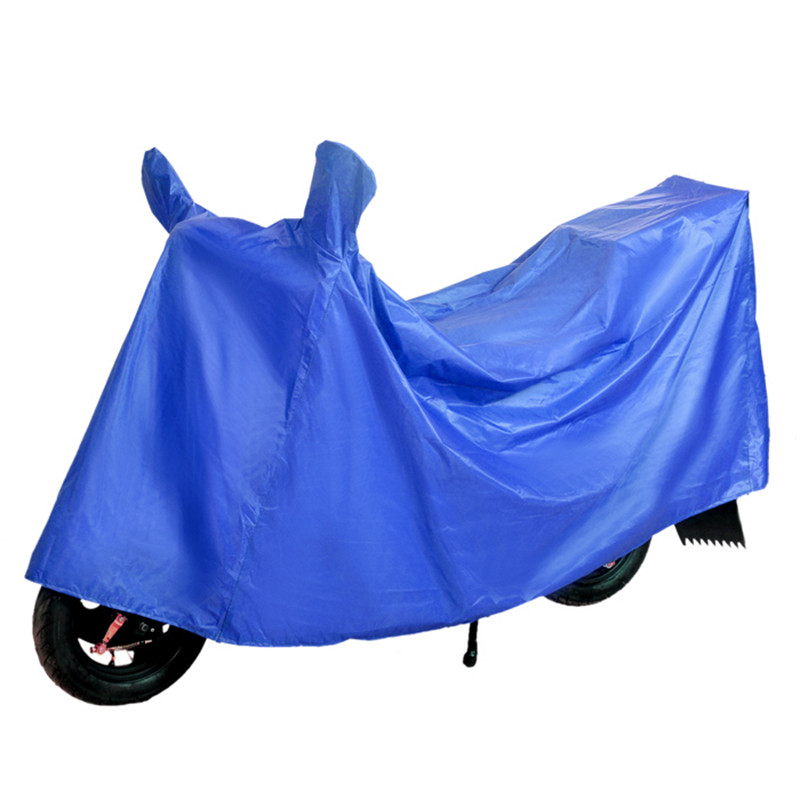 电动车遮雨罩电瓶车衣防雨布防晒摩托车车罩大号遮阳防尘车罩-有镜套