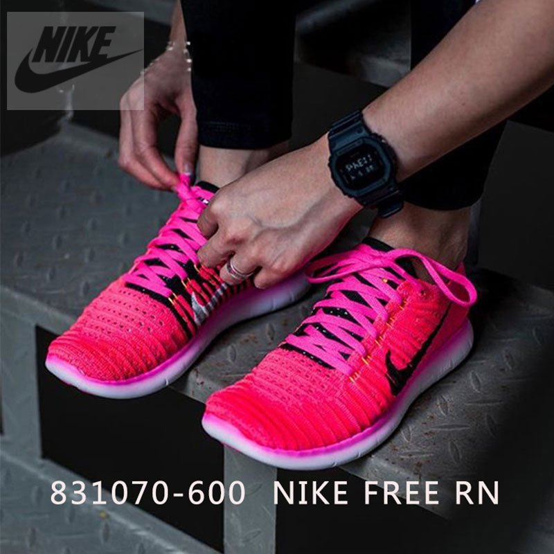 nike耐克free rn flyknit女子飞线赤足跑步鞋 831070