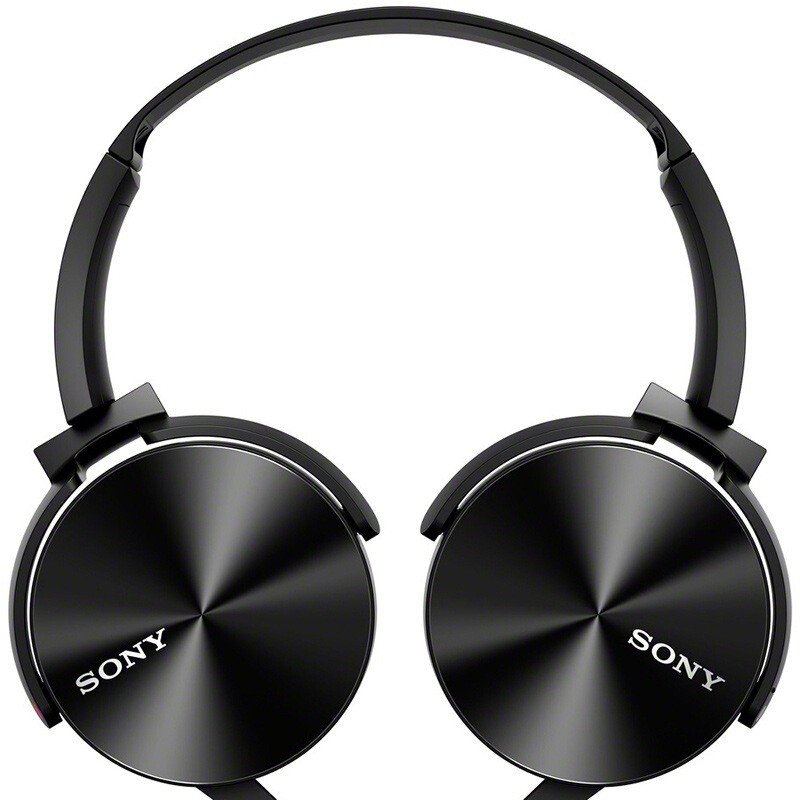 索尼(sony)mdr-xb450ap 重低音 立体声耳机黑色