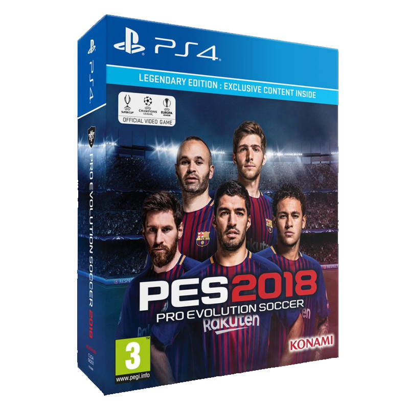 索尼(SONY)PS4 正版游戏 PES2018 足球 限定