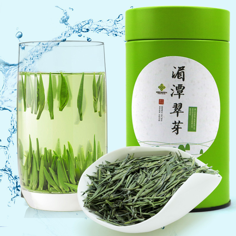明前湄潭翠芽50g 2017新茶绿茶贵州茶叶龙井工艺雀舌茶图片