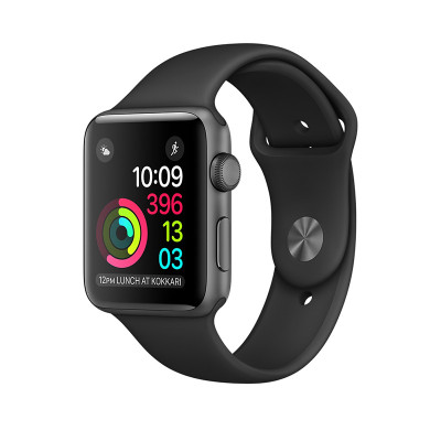 Apple Watch Series 3 38毫米 深空灰色铝金属
