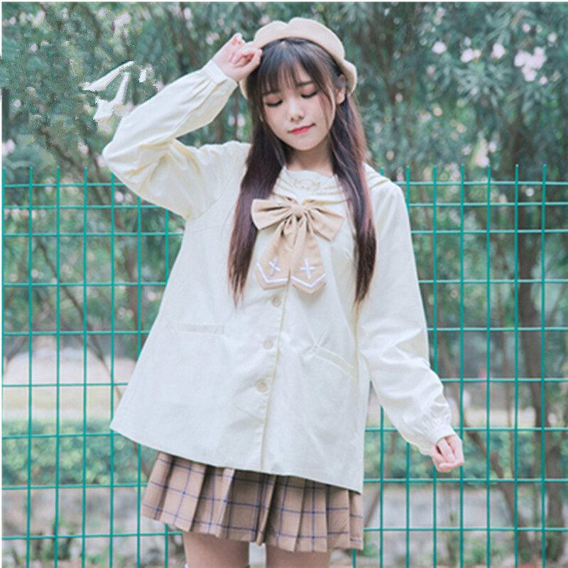 ctrlcity春日系学院风软妹服jk制服幼稚园水手服连衣裙套装女学生校服