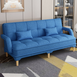 阿斯卡利(ASCARI)沙发床两用乳胶折叠沙发小户型客厅双三人多功能拆洗布艺简易沙发