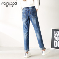 SexeMara女士牛仔裤和古德奈2017春夏季新款