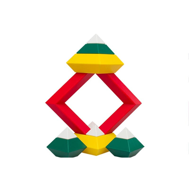 kid"s home toys 21330金字塔创意百变积木拼插益智玩具宝宝智力玩具