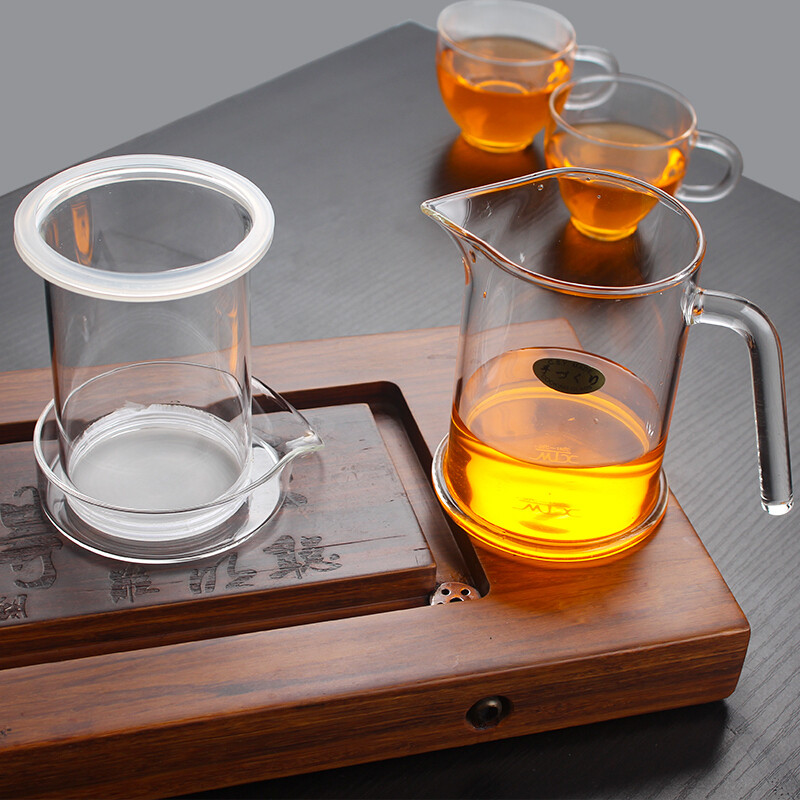泡茶杯玻璃茶具过滤内胆玻璃泡茶器红茶泡茶杯雪菊杯绿茶泡c