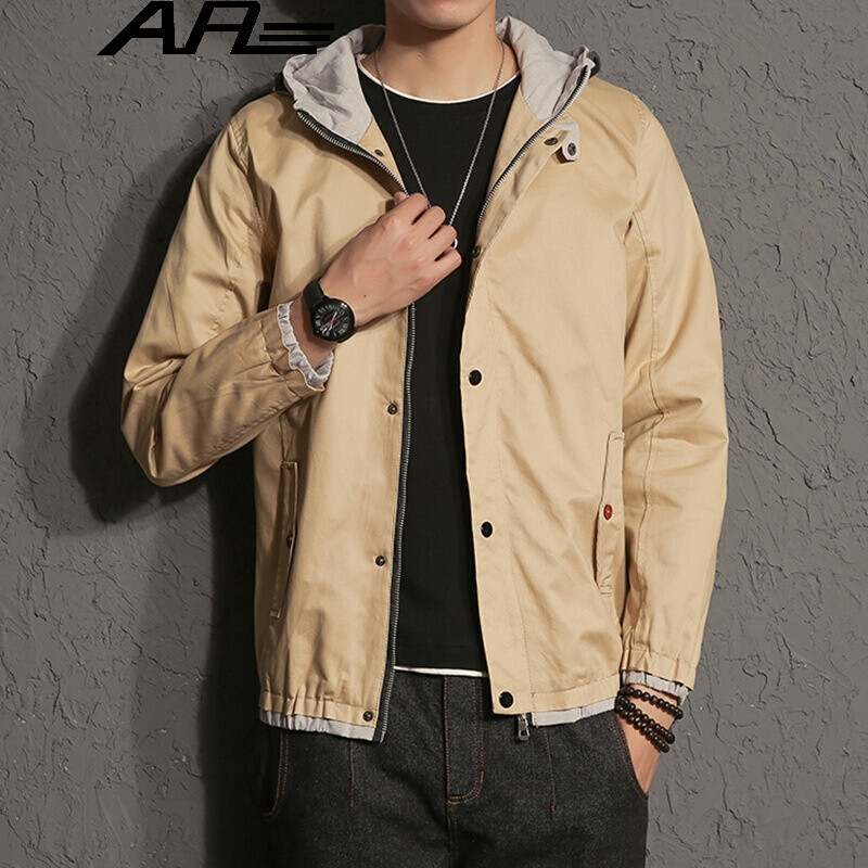 夹克外套秋季大码男装适合白领上班族高个子大