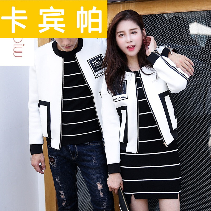 ssxoiw情侣装秋装2017新款秋秋季韩版bf风卫衣