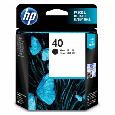 惠普(HP)51640AA 40 黑色墨盒(适用Deskjet 1200c/ps Designjet 230/250c)